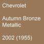 Preview: Chevrolet, Autumn Bronze Metallic, 2002 (1955).